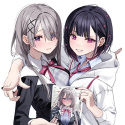 This is a pixiv picture whose title is 💜好都合セミフレンド重版感謝💜.