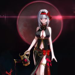 This is a pixiv picture whose title is 後悔のビブリス.