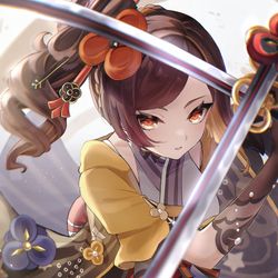 This is a pixiv picture whose title is 千織.