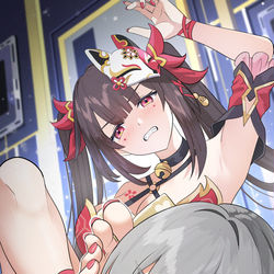 This is a pixiv picture whose title is 花火.