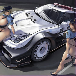 This is a pixiv picture whose title is Hi-Speed Patrol.