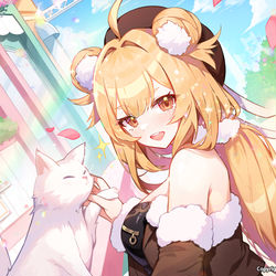 This is a pixiv picture whose title is 【お仕事】「崩壊3rd」のスーサナの誕生日イラスト.
