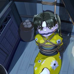This is a pixiv picture whose title is 魔法少女ウェスタンガールズ第10話　挿絵.