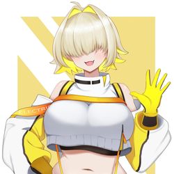 This is a pixiv picture whose title is NIKKE エレグ(Elegg).