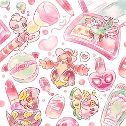 This is a pixiv picture whose title is もっと強く、もっと可愛くなりたい！.