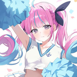 This is a pixiv picture whose title is あくたんに応援されたい.
