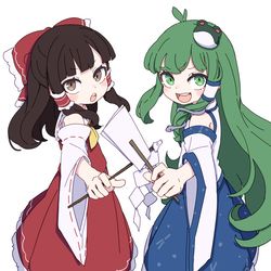 This is a pixiv picture whose title is 巫女の日.