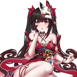 This is a pixiv picture whose title is 花火.