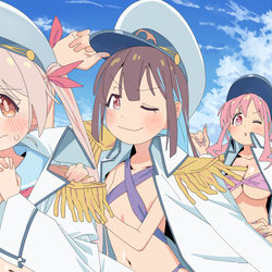 This is a pixiv picture whose title is うぅ...この恰好...は、恥ずかしい….