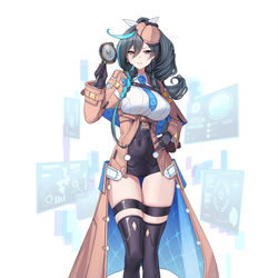 This is a pixiv picture whose title is 일일 탐정 플랑 // FLAN.
