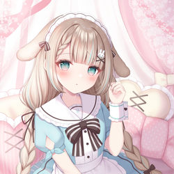 This is a pixiv picture whose title is 🐰.