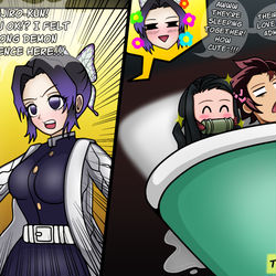 This is a pixiv picture whose title is Nezuko's Training - Part 8.