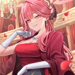 This is a pixiv picture whose title is ドレスアル.