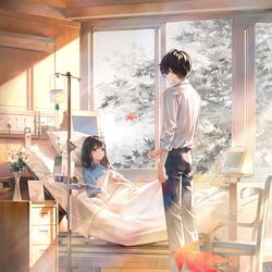 This is a pixiv picture whose title is 君が残した365日.