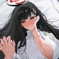 This is a pixiv picture whose title is 行かないで….