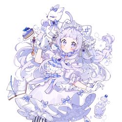 This is a pixiv picture whose title is Violet.