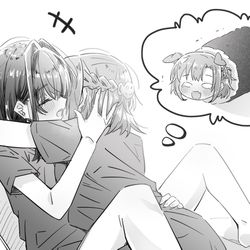 This is a pixiv picture whose title is ささやくように恋を唄う.