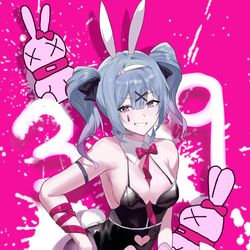 This is a pixiv picture whose title is 兔子洞.