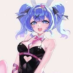 This is a pixiv picture whose title is Rabbit Hole Miku.