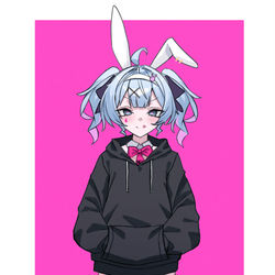 This is a pixiv picture whose title is ラビットホール.