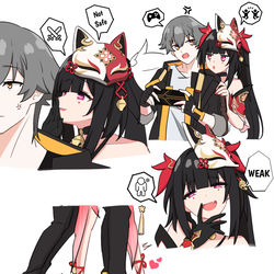 This is a pixiv picture whose title is HSR-Hanabi.