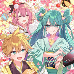 This is a pixiv picture whose title is 🎍.