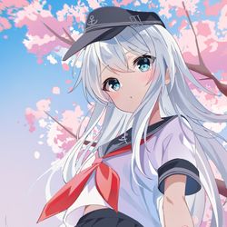 This is a pixiv picture whose title is 春の響.