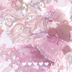 This is a pixiv picture whose title is 🎈🧸.