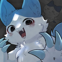 This is a pixiv picture whose title is でかつよハチワレ.