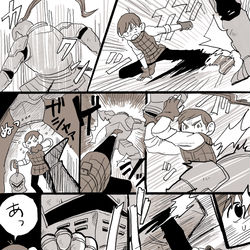 This is a pixiv picture whose title is ダ飯らくがき③.