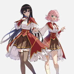 This is a pixiv picture whose title is 光と闇.
