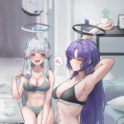 This is a pixiv picture whose title is ユウノア.