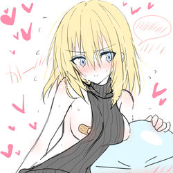 This is a pixiv picture whose title is 例のセーター🩹のカレラママらくがき〜.