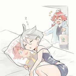 This is a pixiv picture whose title is 【水星の魔女】💤  ｽﾚﾐｵ ｴﾘｸﾄ.