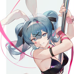This is a pixiv picture whose title is ラビットホール.