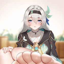 This is a pixiv picture whose title is 流萤.