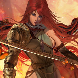 This is a pixiv picture whose title is Elden Ring Malenia Fanart.