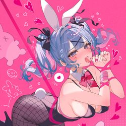 This is a pixiv picture whose title is ラビットホール.