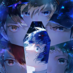 This is a pixiv picture whose title is P21.