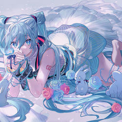 This is a pixiv picture whose title is ❀.