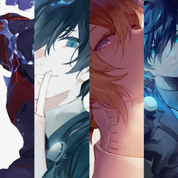 This is a pixiv picture whose title is P15.