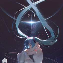 This is a pixiv picture whose title is ミクの日.