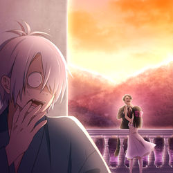 This is a pixiv picture whose title is 幸運EX＋＋＋バディによる哭倉村RTA⑦.