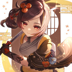 This is a pixiv picture whose title is 千織さん.