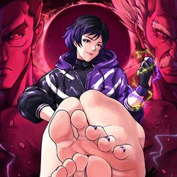 This is a pixiv picture whose title is Reina (Tekken 8).