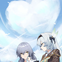 This is a pixiv picture whose title is 流萤星.