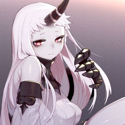 This is a pixiv picture whose title is 港湾棲姫.
