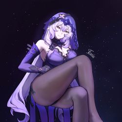 This is a pixiv picture whose title is タイツ.