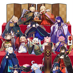 This is a pixiv picture whose title is ハッピーひな祭り🎎.