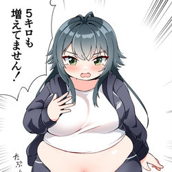 This is a pixiv picture whose title is 5kgも増えてない月村手毬ちゃん.
